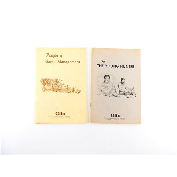 ASSORTED OLIN CONSERVATION DEPARTMENT BOOKLETS LOT