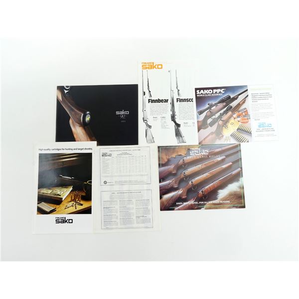 ASSORTED SAKO CATALOGUES / ETC. LOT