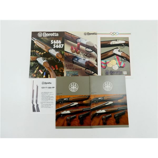 ASSORTED BERETTA CATALOGUES / ETC. LOT