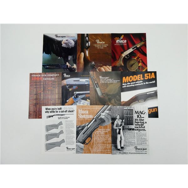 ASSORTED ITHACA CATALOGUES / ETC. LOT