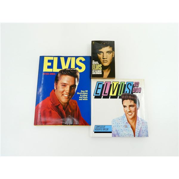 ASSORTED ELVIS PRESLEY BOOKS LOT