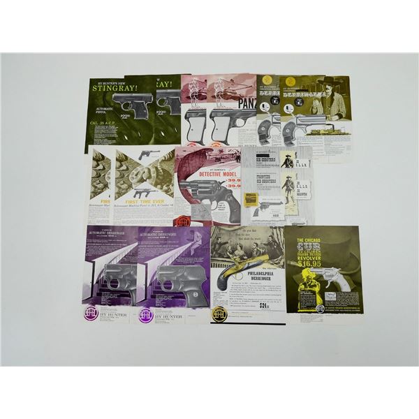 ASSORTED HANDGUN PAMPHLET LOT