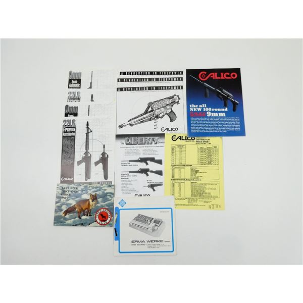 ASSORTED CALICO PAMPHLETS LOT