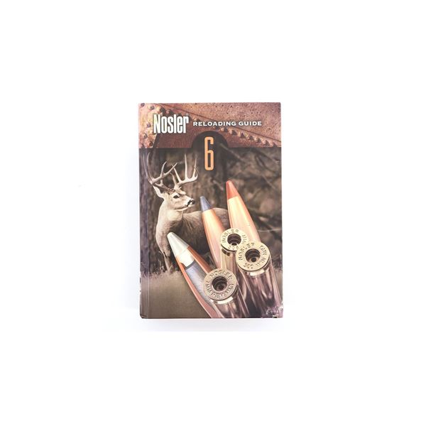 "NOSLER RELOADING GUIDE" NO. 6