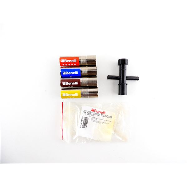 BENELLI 12 GAUGE CHOKE AND WRENCH LOT
