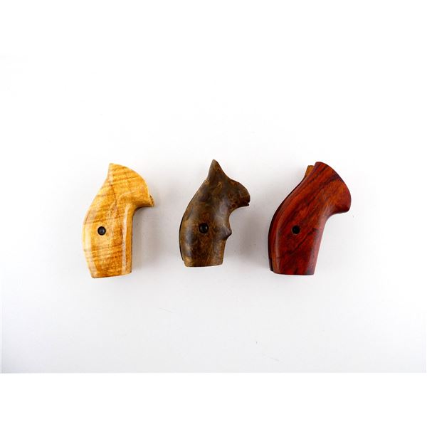 ASSORTED SMITH & WESSON "J" FRAME WOOD GRIPS LOT