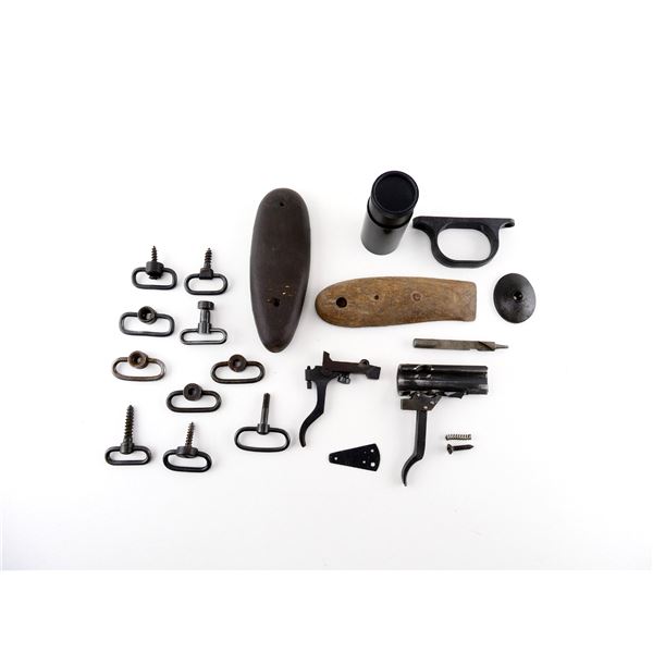 ASSORTED RIFLE PARTS LOT