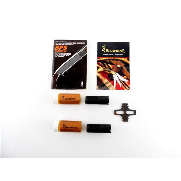 BROWNING INVECTOR 10 GAUGE CHOKE / WRENCH / ETC. LOT