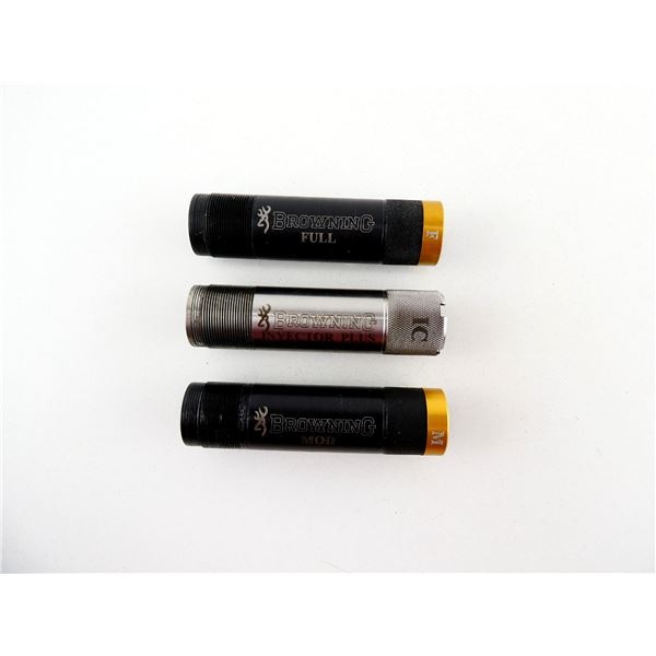 ASSORTED BROWNING INVECTOR EXTENDED 12 GAUGE CHOKE LOT
