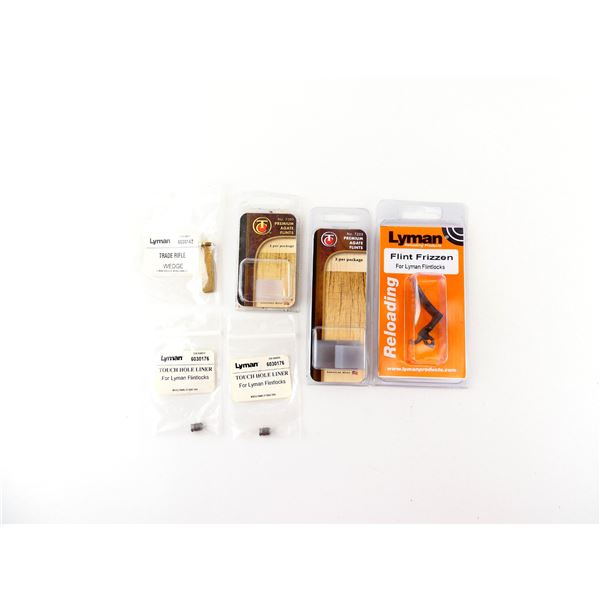 ASSORTED FLINTLOCK PARTS LOT