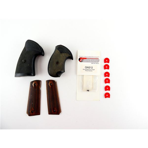 ASSORTED HAND GUN GRIP / ETC. LOT