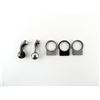 Image 2 : UNKNOWN RIFLE RECOIL LUG AND BOLT HANDLE PARTS LOT