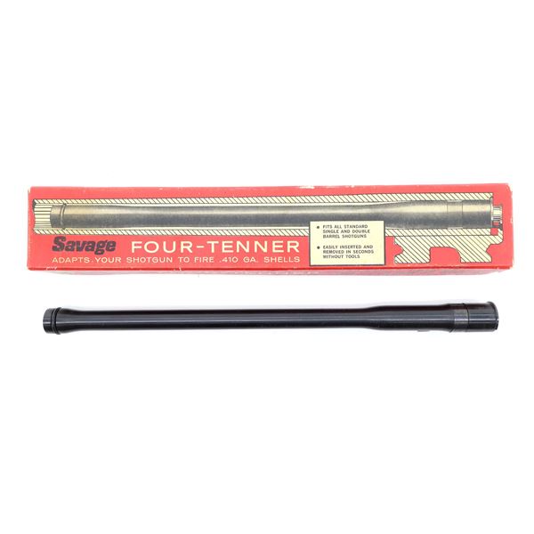 SAVAGE FOUR-TENNER SHOTGUN CHAMBER ADAPTER