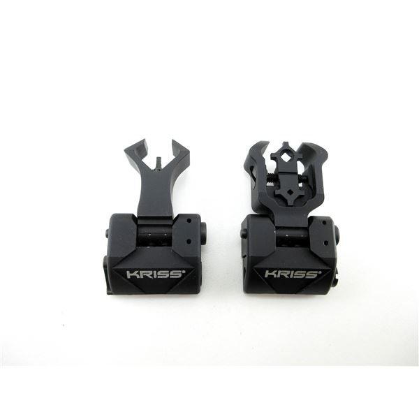 KRIS VECTOR FRONT AND REAR ADJUSTABLE SIGHT LOT