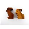 Image 2 : UNKNOWN ASSORTED WOOD TARGET GRIPS LOT