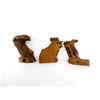 Image 1 : UNKNOWN ASSORTED WOOD TARGET GRIPS LOT