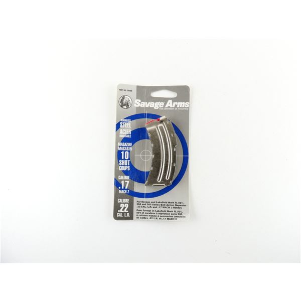SAVAGE / LAKEFIELD MARK II / 501 / 504 / 900 SERIES .22 WIN MAG / .17 HMR MAGAZINE