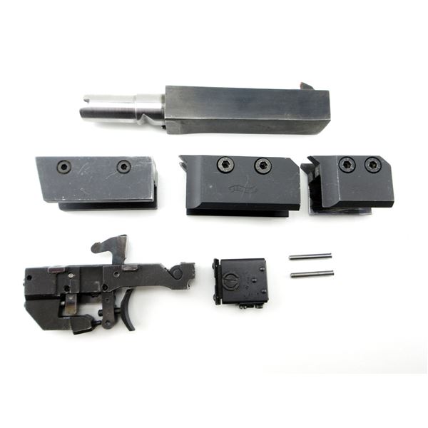 WALTHER .32 CAL. TARGET PISTOL BARREL AND PARTS LOT