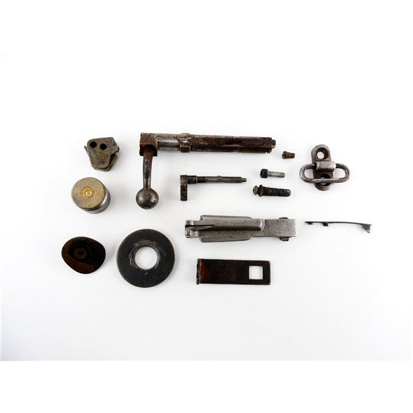 ASSORTED MILITARY GUN PARTS LOT