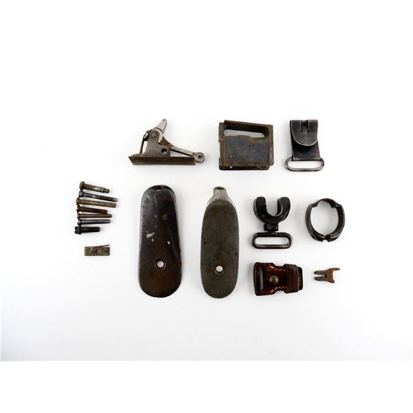 ASSORTED MILITARY RIFLE PARTS LOT
