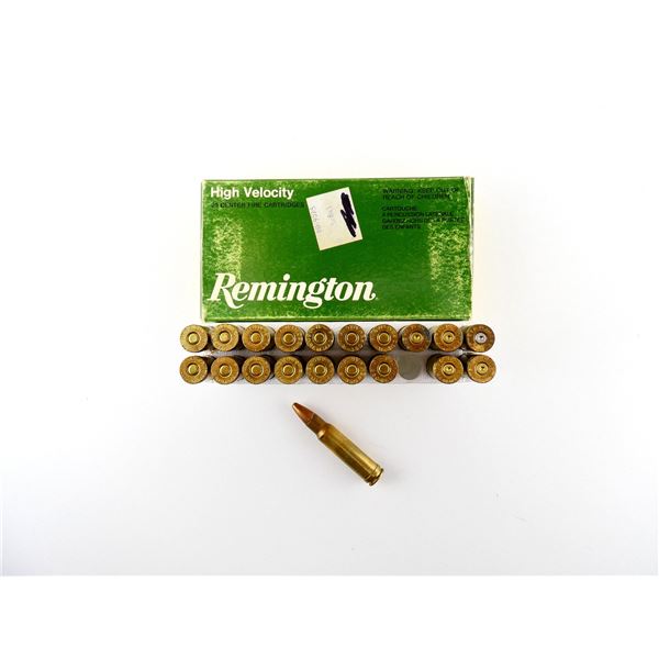 REMINGTON .350 REM MAGNUM AMMO AND NON-PRIMED BRASS CASES LOT