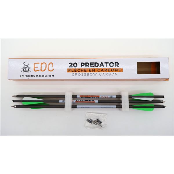 EDC CARBON CROSSBOW BOLTS LOT