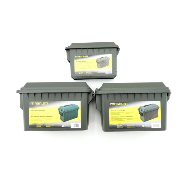 MAGNUM DRY AMMO / STORAGE BOX LOT