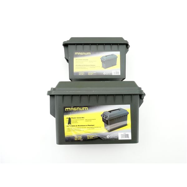 MAGNUM DRY AMMO / STORAGE BOX LOT