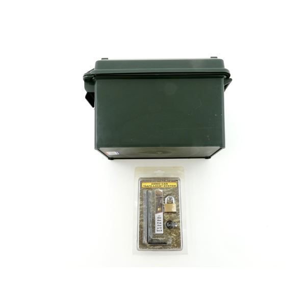 MTM CASE-GARD AMMO CAN AND PRINCESS AUTO AMMO CAN "SAFE-LOCK" SYSTEM LOT