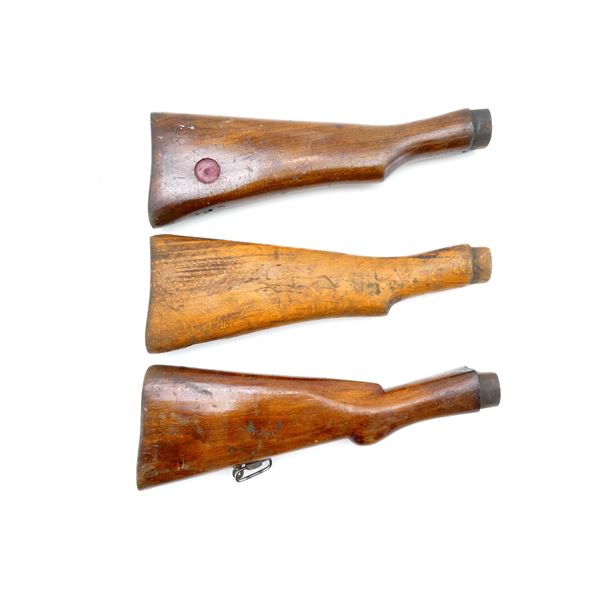 LEE ENFIELD NO. 1 MK. III BUTT STOCKS LOT