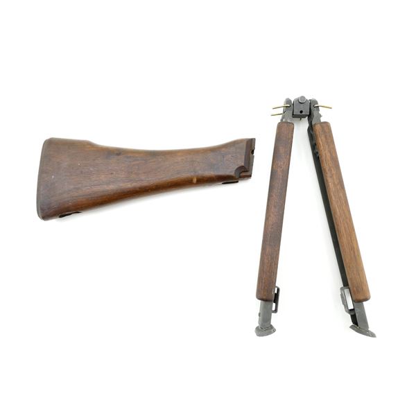 CANADIAN C2 BUTT STOCK AND BIPOD LEG LOT