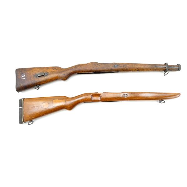 UNKNOWN MAUSER AND MAUSER SPORTER STOCK LOT