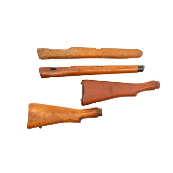 LEE ENFIELD NO. 1 MK III BUTT STOCK AND FOREND LOT