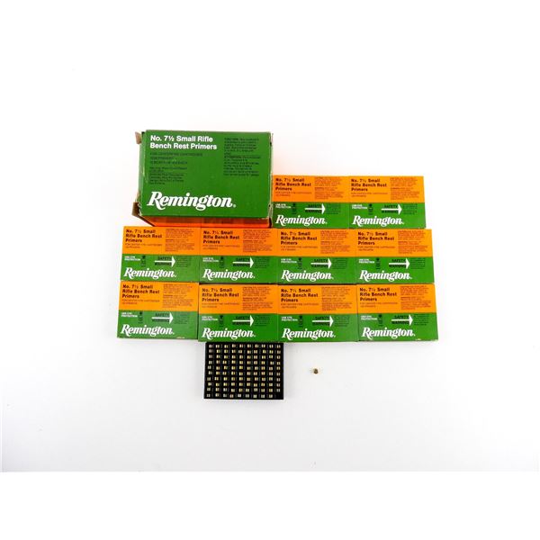 REMINGTON NO. 7 1/2 SMALL RIFLE BENCH REST PRIMERS LOT