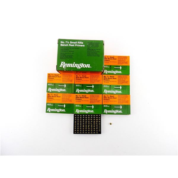 REMINGTON NO. 7 1/2 SMALL RIFLE BENCH REST PRIMERS LOT
