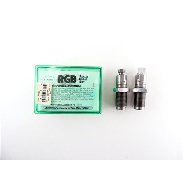 LEE .222 REM RELOADING DIES