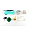 Image 2 : RCBS MODEL 5-10 RELOADING SCALE/ POWDER TRICKLER / FUNNELS / ETC. LOT