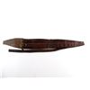 Image 2 : ANTIQUE LEATHER SHOT FLASK