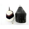 Image 2 : PRE-1900'S CANADIAN 49TH HASTING RIFLE REGIMENT PITH HELMET AND TIN LOT