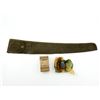 Image 1 : U.S. / CANADIAN MILITARY BROWNING 1919 A4 MG BARREL BAG AND WRENCH LOT