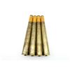 Image 1 : WWII U.S. MILITARY 40MM BOFORS BRASS SHELL AND CLIP INERT LOT