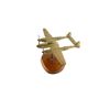 Image 2 : U.S. P38 LIGHTNING TRENCH ART MODEL PLANE