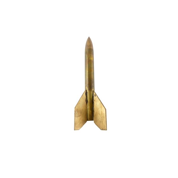 POSSIBLY WWII GERMAN V2 ROCKET TRENCH ART