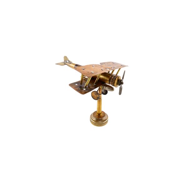 WWII BRITISH FAIREY SWORDFISH TRENCH ART AIRCRAFT