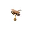 Image 2 : WWII BRITISH FAIREY SWORDFISH TRENCH ART AIRCRAFT