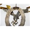 Image 3 : WWII GERMAN LUFTWAFFE PILOT'S BADGE, STUKA AND ME-110 TRENCH ART