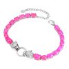 Image 1 : Natural Ethopian Pink Opal Bracelet