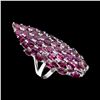 Image 1 : Natural Rhodolite Garnet Ring