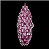 Image 2 : Natural Rhodolite Garnet Ring