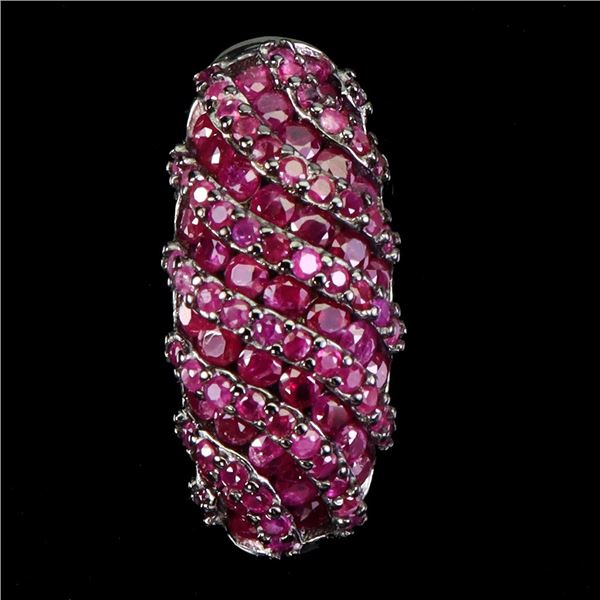 Natural Burma Red Ruby Pendant